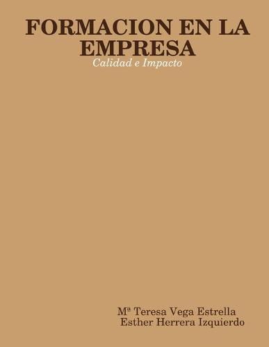 Cover image for Formacion En La Empresa