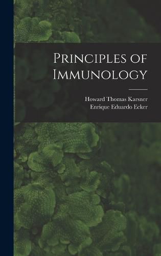 Cover image for Principles of Immunology