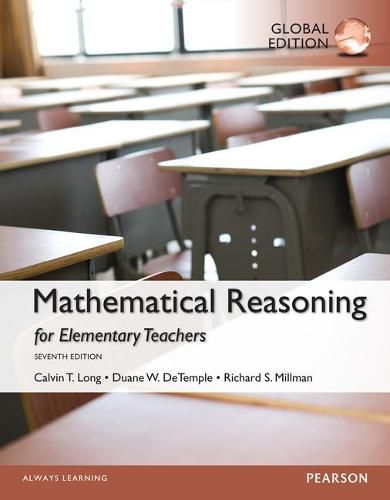 Cover image for Mathematical Reasoning for Elementary School Teachers, Global Edition