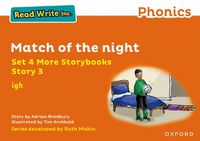 Cover image for Read Write Inc Phonics: Orange Set 4 More Storybook 3 Match of the night