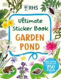 Cover image for Ultimate Sticker Book Garden Pond