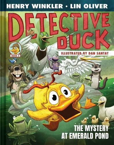 Cover image for Detective Duck: The Mystery at Emerald Pond (Detective Duck #3)
