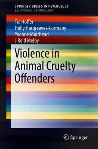 Cover image for Violence in Animal Cruelty Offenders