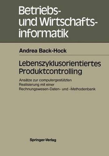 Cover image for Lebenszyklusorientiertes Produktcontrolling