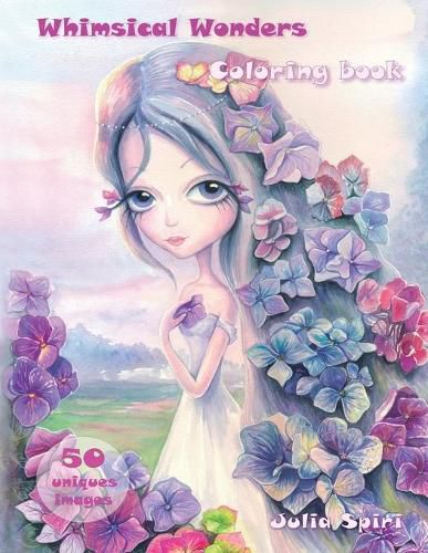 Cover image for Whimsical Wonders: Coloring book