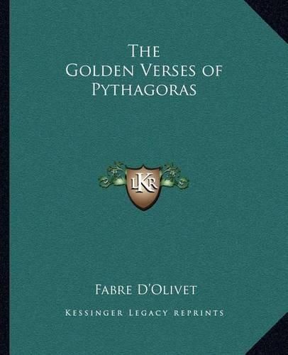 Cover image for The Golden Verses of Pythagoras