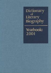 Cover image for Dictionary of Literary Biography Yearbook 2001