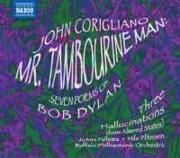 Cover image for Corigliano John Mr Tambourine Man Seven Poems Of Bob Dylan