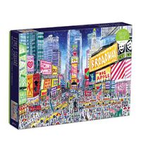 Cover image for Michael Storrings Times Square 1000 Piece Puzzle