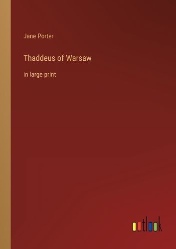 Cover image for Thaddeus of Warsaw