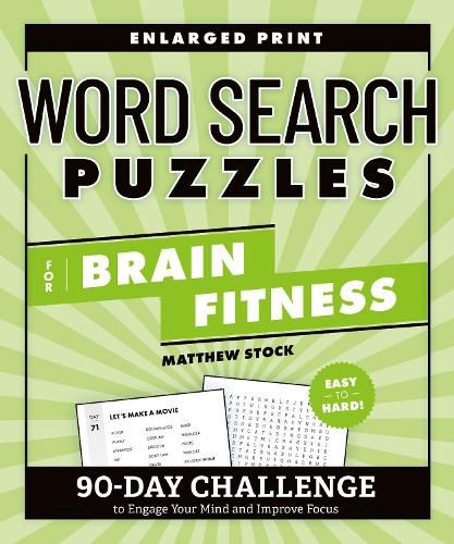 Cover image for Word Search Puzzles for Brain Fitness