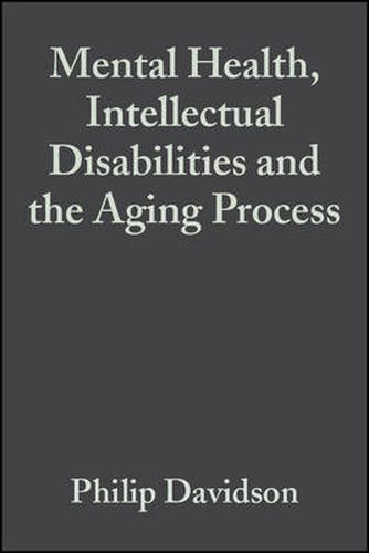 Cover image for Mental Health, Intellectual Disabilities and the Ageing Process