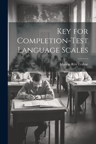 Cover image for Key for Completion-test Language Scales
