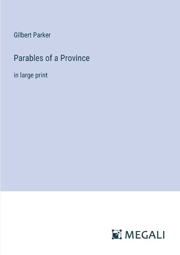 Cover image for Parables of a Province