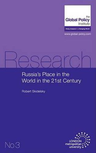 Cover image for Russia's Place in the World in the 21st Century