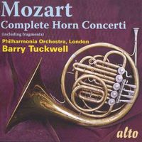 Cover image for Mozart Complete Horn Concerti Including Fragments