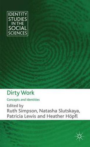 Cover image for Dirty Work: Concepts and Identities