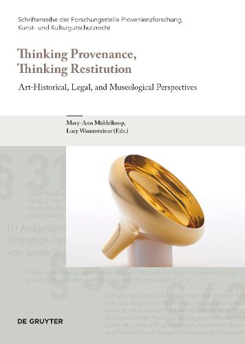Cover image for Thinking Provenance, Thinking Restitution