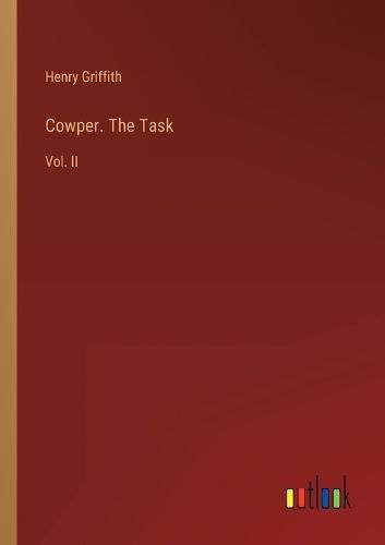 Cover image for Cowper. The Task