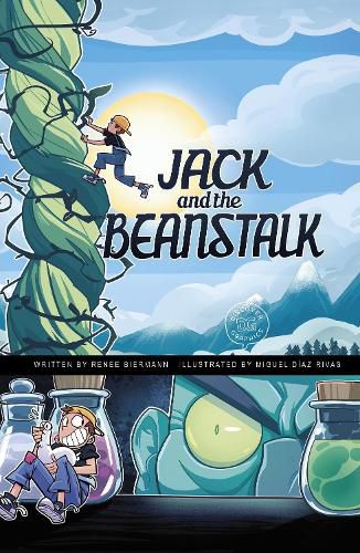 Cover image for Jack and the Beanstalk: A Discover Graphics Fairy Tale