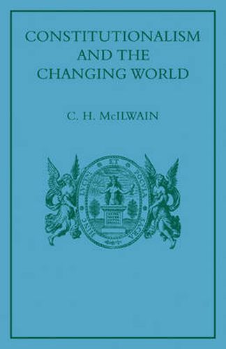 Cover image for Constitutionalism and the Changing World: Collected Papers