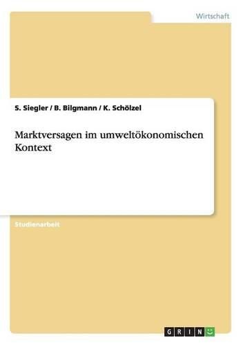 Cover image for Marktversagen Im Umweltokonomischen Kontext