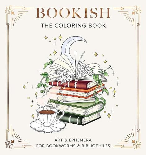 Cover image for Bookish: The Coloring Book