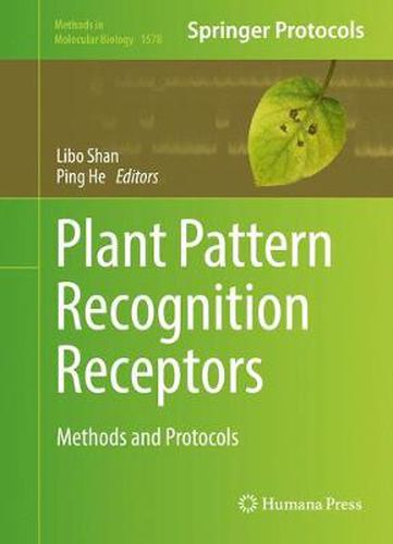 Cover image for Plant Pattern Recognition Receptors: Methods and Protocols