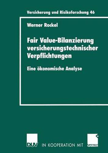 Cover image for Fair Value-Bilanzierung Versicherungstechnischer Verpflichtungen