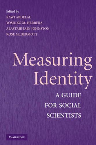 Cover image for Measuring Identity: A Guide for Social Scientists