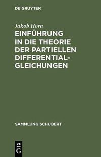 Cover image for Einfuhrung in die Theorie der partiellen Differentialgleichungen