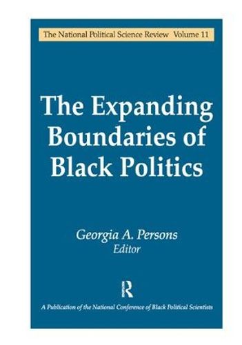 Cover image for The Expanding Boundaries of Black Politics