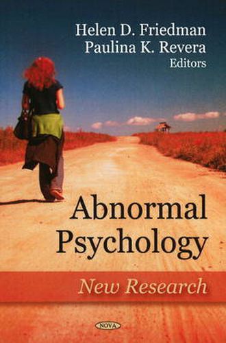 Cover image for Abnormal Psychology: New Research