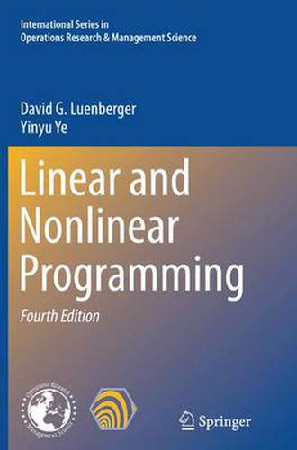 Cover image for Linear and Nonlinear Programming