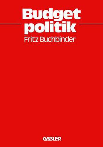 Cover image for Budgetpolitik