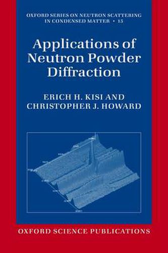 Cover image for Applications of Neutron Powder Diffraction