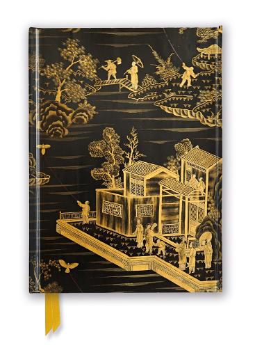 Cover image for Chinese Lacquer Black & Gold Screen (Foiled Journal)