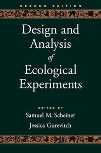 Cover image for Design and Analysis of Ecological Experiments