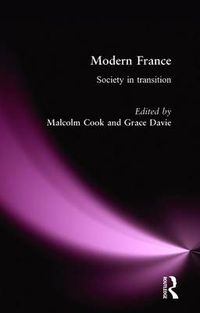 Cover image for Modern France: Society in Transition