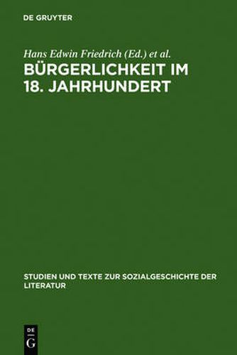 Burgerlichkeit im 18. Jahrhundert