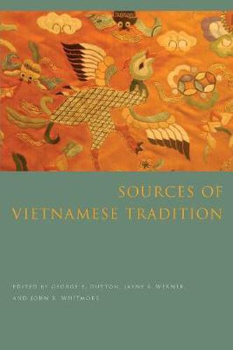 Cover image for Sources of Vietnamese Tradition