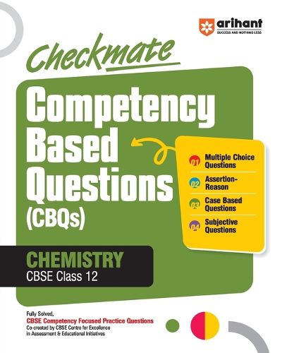 Cover image for Checkmate Pyqs + Cbqs Chemistry Class 12th