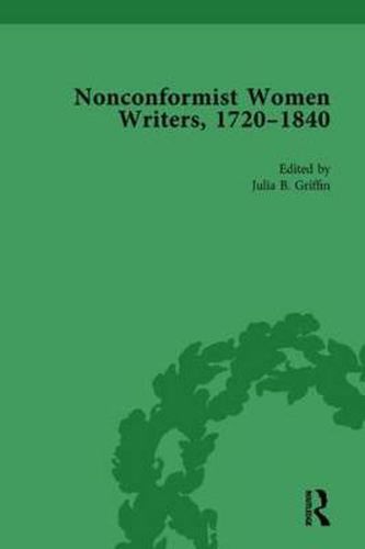 Cover image for Nonconformist Women Writers, 1720-1840, Part I Vol 1