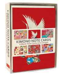 Cover image for Kimono Note Cards: 6 Blank Note Cards & Envelopes (4 x 6 inch cards in a box)