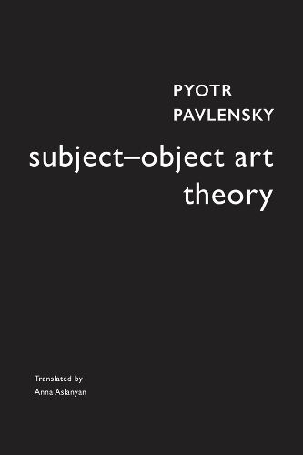 Cover image for Subject-Object Art Theory