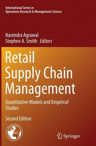 Cover image for Retail Supply Chain Management: Quantitative Models and Empirical Studies