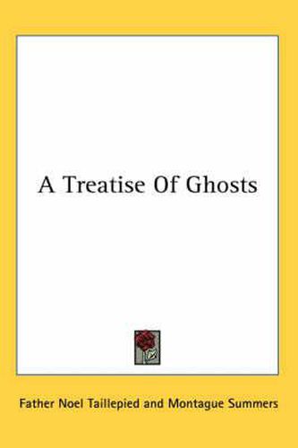 Cover image for A Treatise of Ghosts