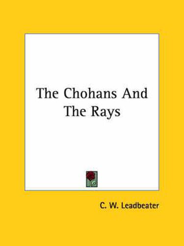 Cover image for The Chohans and the Rays