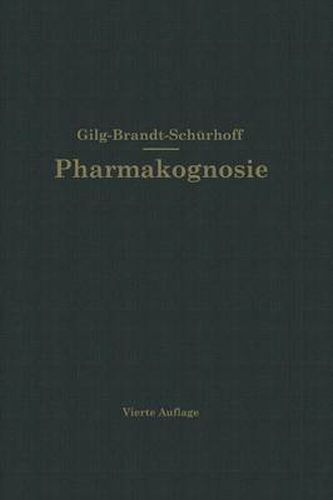 Lehrbuch Der Pharmakognosie