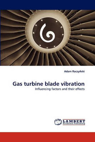 Cover image for Gas turbine blade vibration